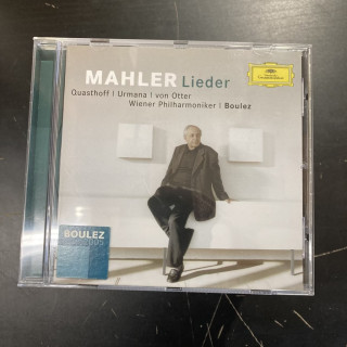Mahler - Lieder CD (VG+/M-) -klassinen-