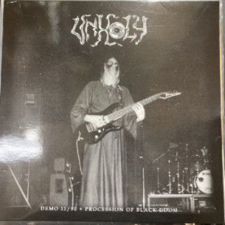 Unholy - Demo 11.90 / Procession Of Black Doom 2LP (VG+/M-) -doom metal-