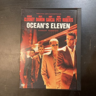 Ocean's Eleven DVD (VG+/M-) -toiminta/komedia-