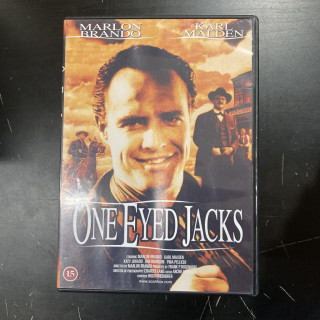 One-Eyed Jacks - vihan riivaama DVD (M-/VG+) -western-