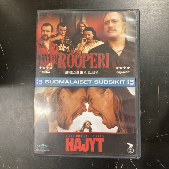 Rööperi / Häjyt 2DVD (VG+/M-) -draama/toiminta-