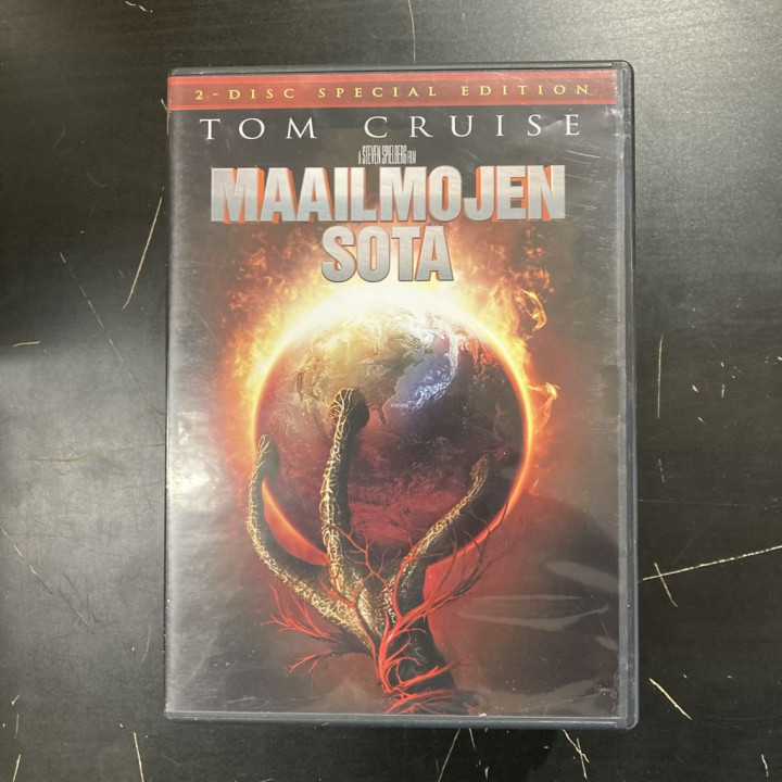 Maailmojen sota (special edition) 2DVD (M-/M-) -toiminta/sci-fi-