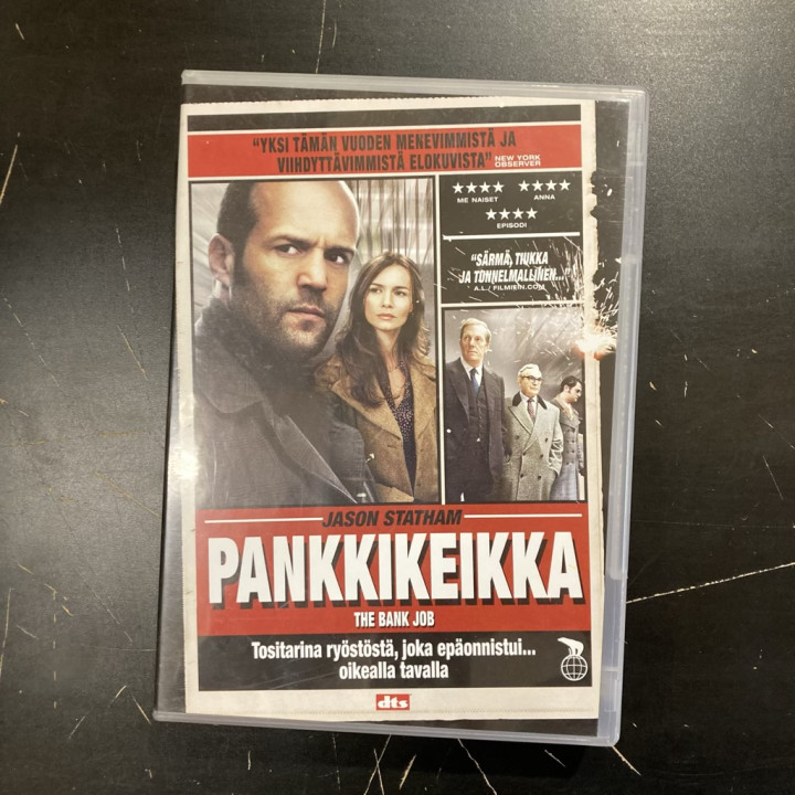 Pankkikeikka DVD (VG+/M-) -jännitys-