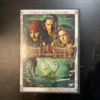 Pirates Of The Caribbean - Kuolleen miehen kirstu (special edition) 2DVD (VG+/M-) -seikkailu-