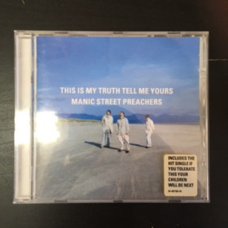 Manic Street Preachers - This Is My Truth Tell Me Yours CD (VG+/VG+) -alt rock-