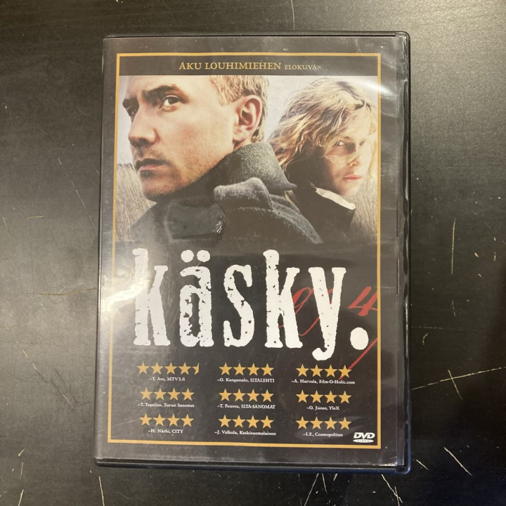 Käsky DVD (VG+/VG+) -draama/sota-