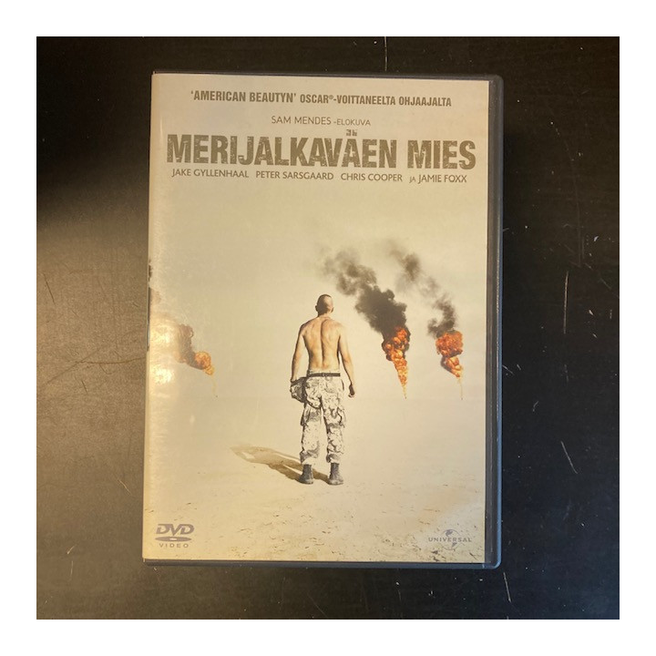 Merijalkaväen mies DVD (VG+/M-) -sota/draama-