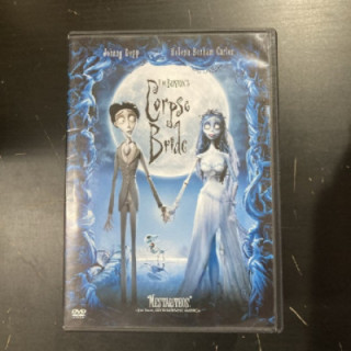 Corpse Bride DVD (VG+/M-) -seikkailu/animaatio-