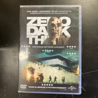 Zero Dark Thirty DVD (VG+/M-) -jännitys-