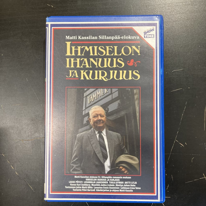 Ihmiselon ihanuus ja kurjuus VHS (VG+/M-) -draama-