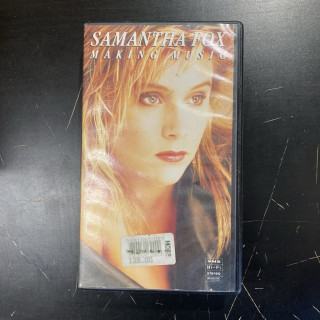 Samantha Fox - Making Music VHS (VG+/M-) -pop-