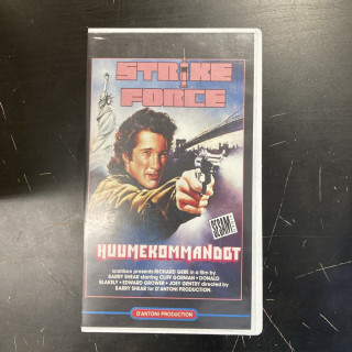 Huumekommandot VHS (VG+/M-) -toiminta-