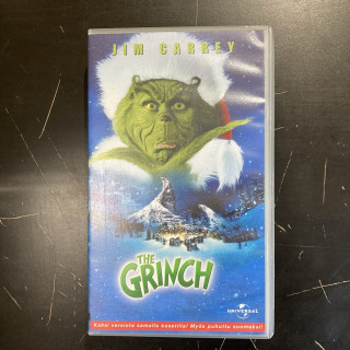 Grinch (2000) VHS (VG+/M-) -komedia/fantasia-