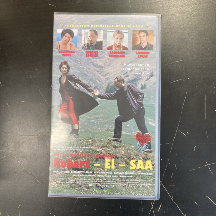 Robert-ei-saa VHS (VG+/M-) -komedia/draama-