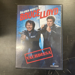 Salainen agentti 86 - Bruce ja Lloyd vauhdissa DVD (VG+/M-) -komedia/toiminta-