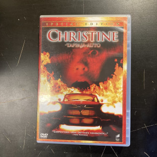 Christine - tappaja-auto (special edition) DVD (VG+/M-) -kauhu-