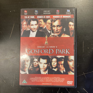 Gosford Park DVD (VG+/M-) -draama-