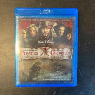 Pirates Of The Caribbean - Maailman laidalla Blu-ray (M-/M-) -seikkailu-