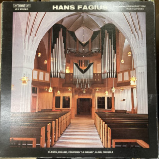 Hans Fagius - Olsen, Eklund, Couperin, Alain, Durufle LP (VG+/VG+) -klassinen-