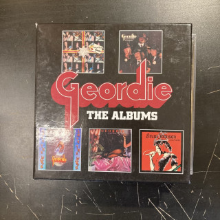 Geordie - The Albums 5CD (VG+/VG+) -hard rock-