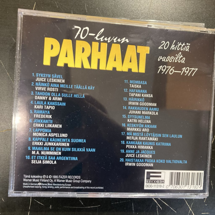 V/A - 70-luvun parhaat 4 (1976-1977) CD (M-/M-)