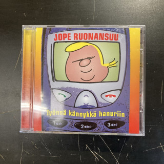 Jope Ruonansuu - Työnnä kännykkä hanuriin CD (VG+/VG) -huumorimusiikki-