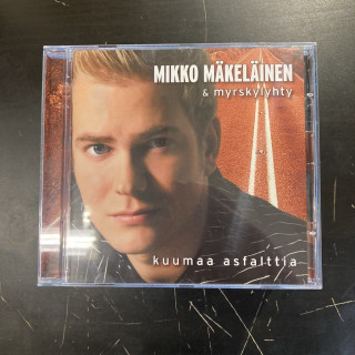 Mikko Mäkeläinen & Myrskylyhty - Kuumaa asfalttia CD (VG+/VG+) -iskelmä-