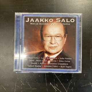 Jaakko Salo - Mies ja musiikki (40 toivelaulua) 2CD (VG+-M-/VG+) -iskelmä-