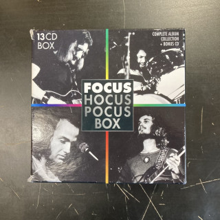 Focus - Hocus Pocus Box 13CD (VG+-M-/VG+) -prog rock-