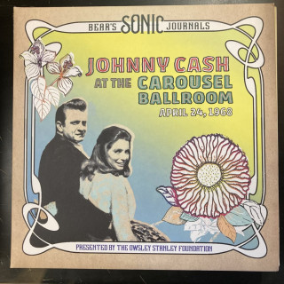 Johnny Cash - At The Carousel Ballroom, April 24, 1968 (EU/2021) 2LP (VG+-M-/M-) -country-