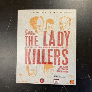 Ladykillers (1955) (studiocanal collection) Blu-ray (VG+/M-) -komedia-