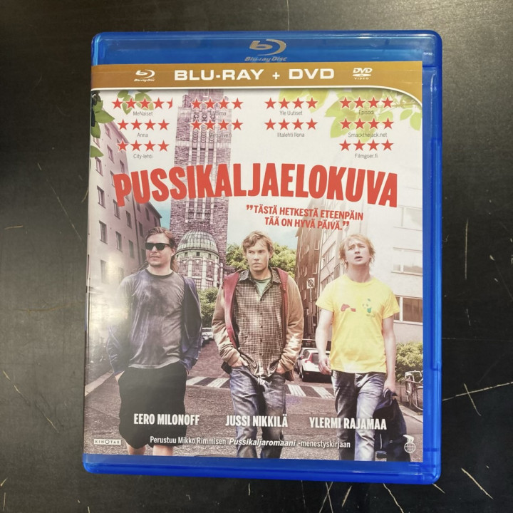 Pussikaljaelokuva Blu-ray+DVD (M-/M-) -komedia-