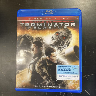 Terminator - pelastus (director's cut) Blu-ray (M-/M-) -toiminta/sci-fi-