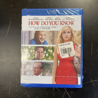 How Do You Know Blu-ray (avaamaton) -komedia/draama-