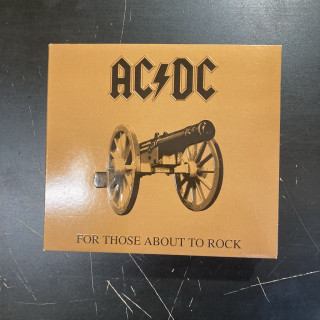 AC/DC - For Those About To Rock (remastered) CD (VG+/VG+) -hard rock-