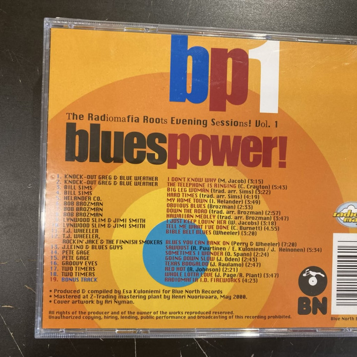 V/A - Bp1 Blues Power! (The Radiomafia Roots Evening Sessions! Vol.1) CD (VG+/VG+)