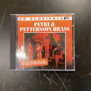 Petri & Pettersson Brass - 20 suosikkia CD (M-/VG) -pop-