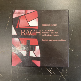 Bach - 37 Cantatas (limited anniversary edition) 10CD (VG/VG+) -klassinen-