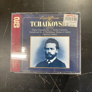 Tchaikovsky - Piano Concerto No.1 / Violin Concerto / Symphony No.6 2CD (VG+-M-/M-) -klassinen-
