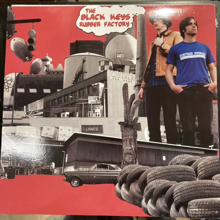 Black Keys - Rubber Factory (US/2016) LP (VG+-M-/M-) -garage blues rock-