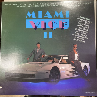 Miami Vice II - New Music From The Television Series LP (VG+/VG+) -soundtrack-