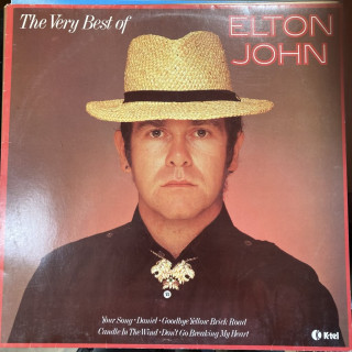 Elton John - The Very Best Of (SCAND/1980) LP (VG+/VG+) -pop rock-