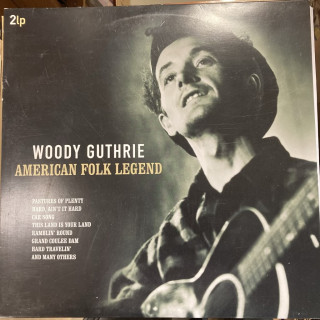 Woody Guthrie - American Folk Legend (EU/2016) 2LP (VG+-M-/VG+) -folk-