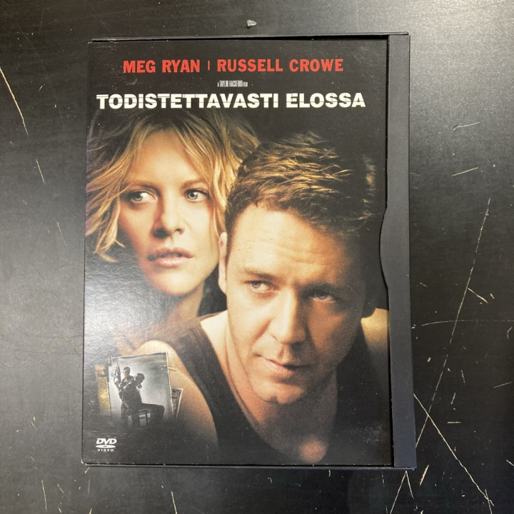 Todistettavasti elossa DVD (VG+/VG+) -toiminta/draama-