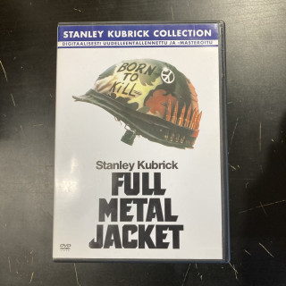 Full Metal Jacket DVD (VG/M-) -sota/draama-