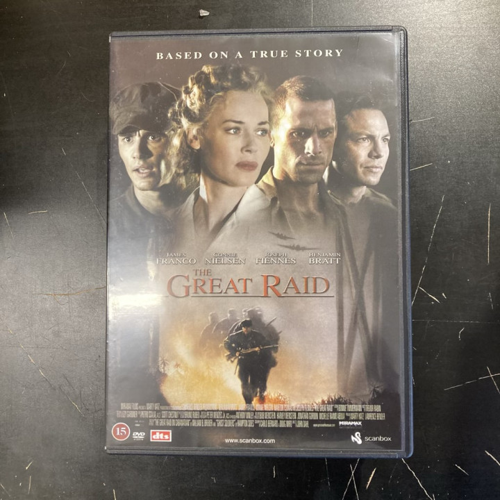 Great Raid - suuri pelastusoperaatio DVD (VG/M-) -sota-