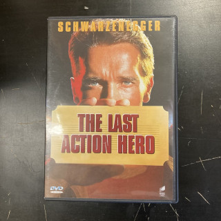 Last Action Hero DVD (M-/M-) -toiminta/komedia-