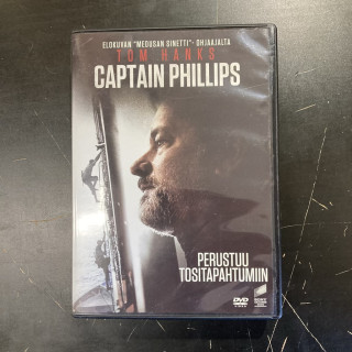 Captain Phillips DVD (M-/M-) -draama/jännitys-