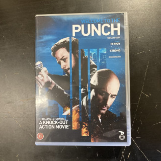 Welcome To The Punch DVD (VG+/M-) -toiminta/jännitys-