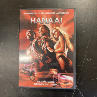 Hanaa! DVD (VG+/M-) -toiminta-
